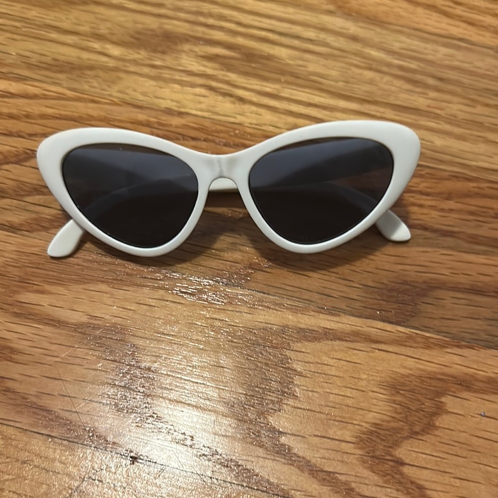 Babiators Wicked White Cat-Eye Sunglasses